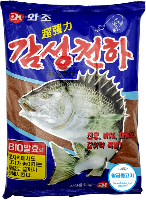 황금물고기 감성천하 파우더 - 감성돔집어제 밑밥 바다낚시미끼 백크릴 감성돔밑밥, 2kg, 1개