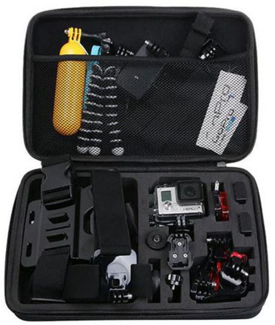 [특가할인] make speed 고프로 전시리즈 하드케이스 가방, 1개, 대사이즈