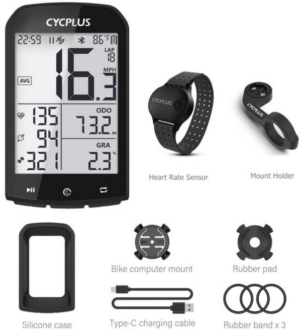 자전거 파워 미터 속도계 CYCPLUS M1, M1 H1 Z1, 1개