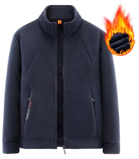 YANGTA 남성 겨울 후리스 도톰 야외 캠핑 낚시 자켓 빅사이즈 혹한기 작업복 점퍼