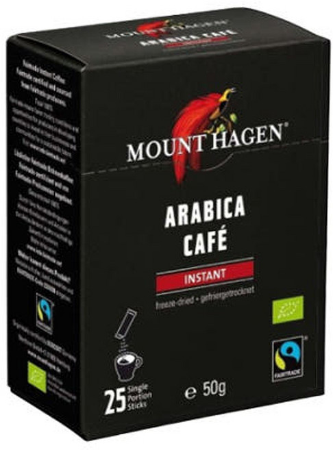 마운트하겐 유기농 스틱 커피, 2g, 25개입, 2개