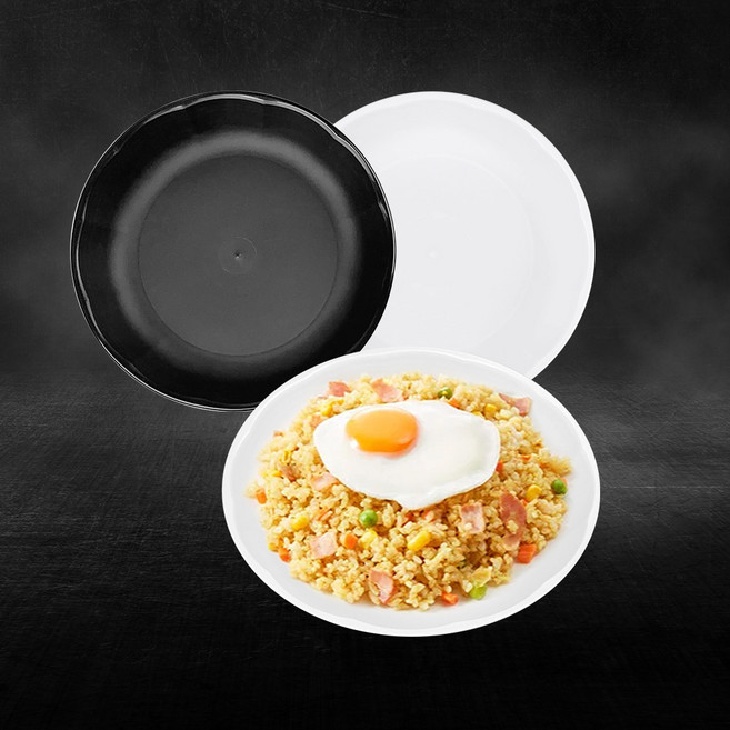 다회용 사출 원형 접시, 1개, R-230볼타입 백색, 400개