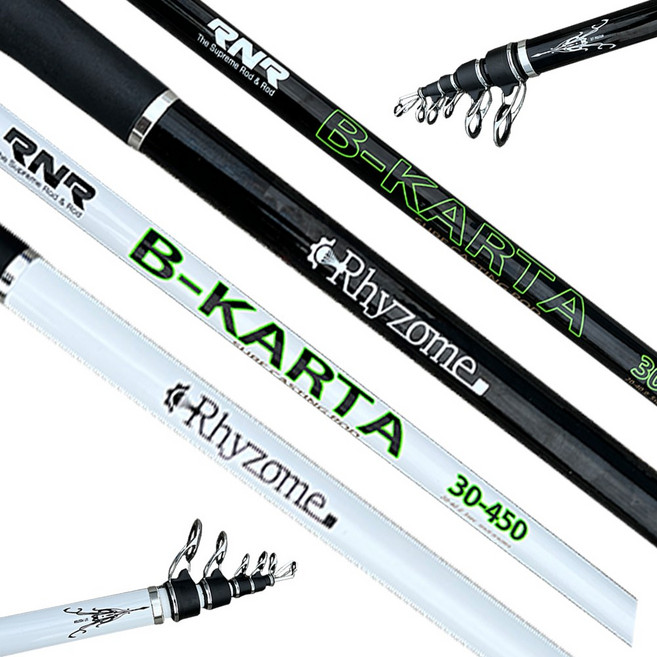 리좀 비카르타 바다 원투낚시대 원투로드 국민 원투대 30-450, 30-450MH 블랙