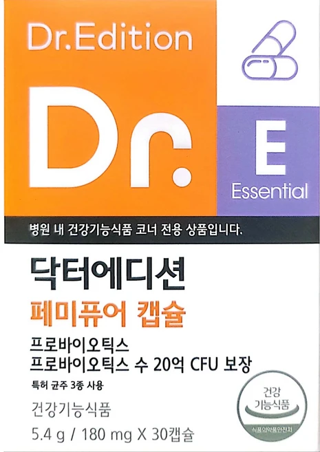닥터에디션 페미퓨어 캡슐 30p, 30정, 1개 - 쿠팡