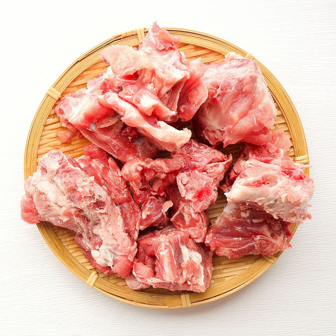 국내산 한돈 냉동 돼지등뼈 감자탕뼈, 1개, 3kg