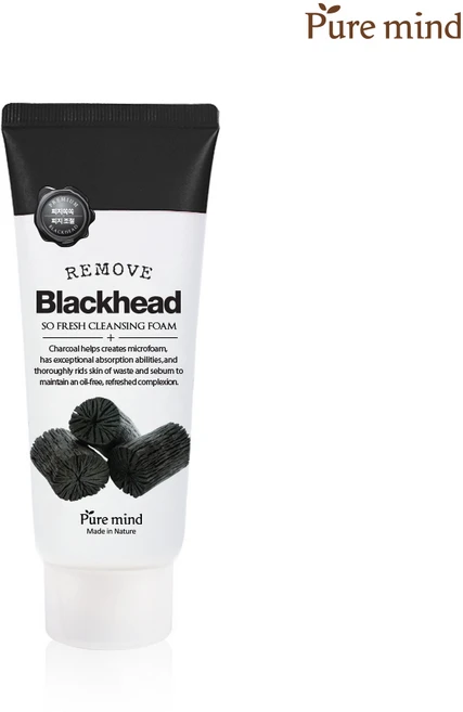 퓨어마인드 블랙헤드 쏘 프레쉬 클렌징 폼, 1개, 100ml - 쿠팡