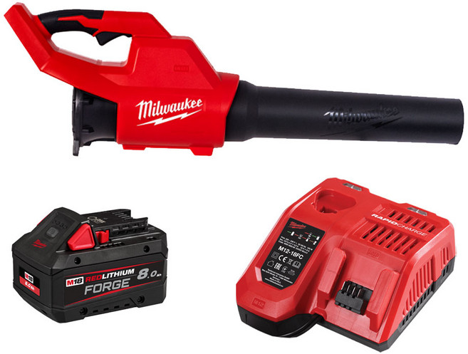 밀워키 M18 BLBO-801 충전 아웃도어 송풍기 18V 8.0Ah 포지배터리 1개 세트