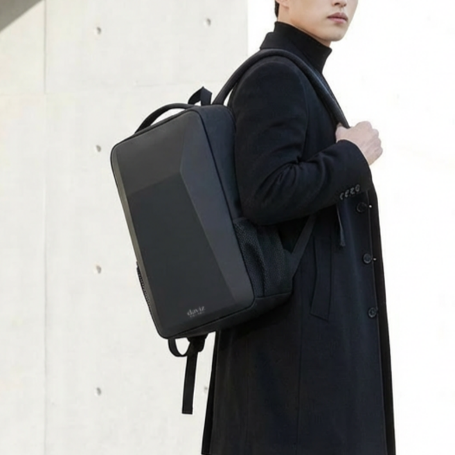 다비즈스퀘어 하드쉘 하드케이스 노트북 직장인 백팩 가방