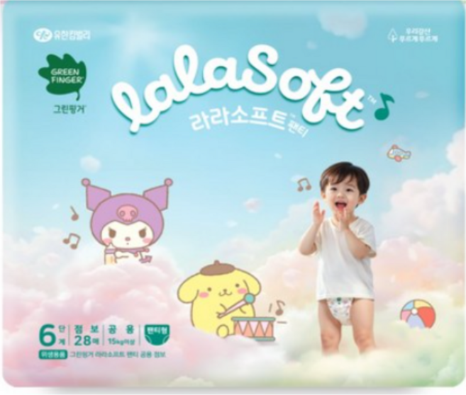 그린핑거 라라소프트 팬티형 기저귀 공용