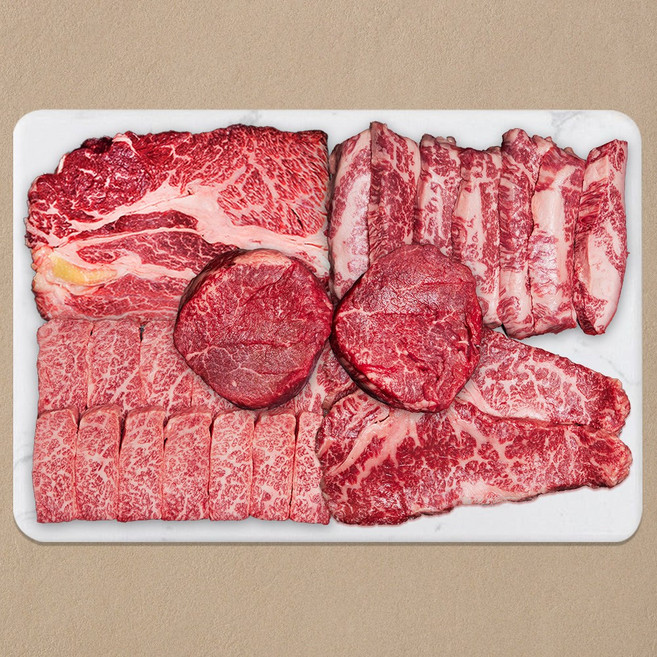 마장동 한우이츠 1++등급 한우선물세트, 1세트, 하이엔드 1호 (일반 감사장), 1kg