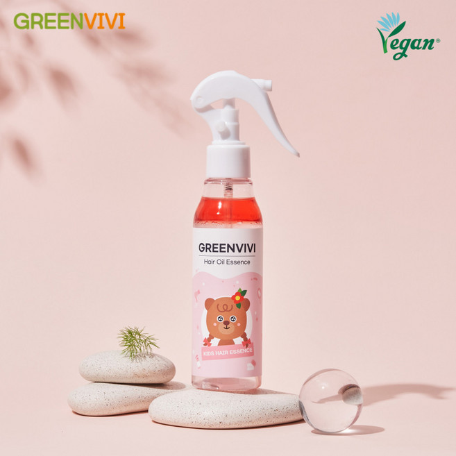 그린비비 키즈 어린이 비건 헤어에센스 헤어미스트 헤어컨디셔닝 150ml 1개