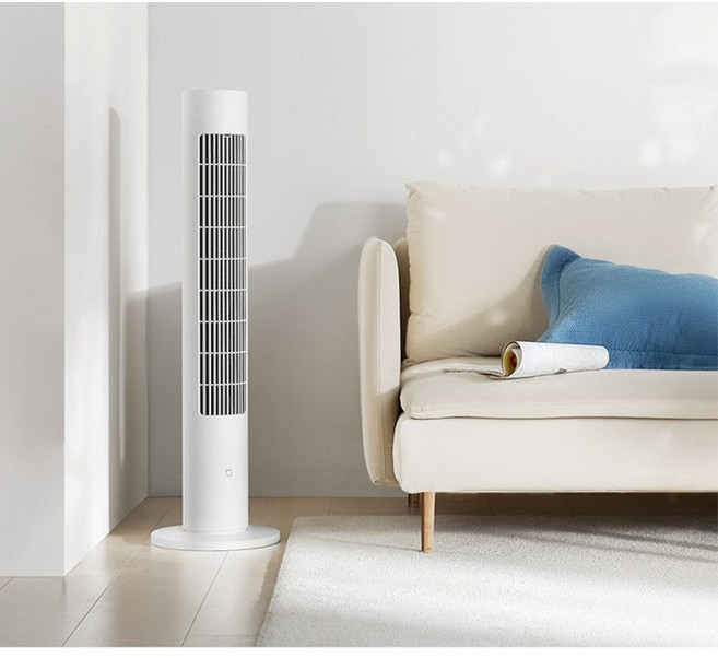 샤오미 스탠드형 스마트 조용한 저소음 타워팬 선풍기 2세대 BPTS02DM, 화이트 2세 BPTS02DM, 1개