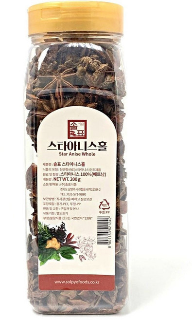 솔표 스타아니스, 1개, 200g