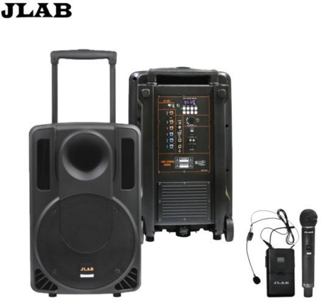 (JLAB) 블루투스 캐리어형 이동식 충전식 앰프 스피커 MK-2300Q, 04.핀마이크+핀마이크