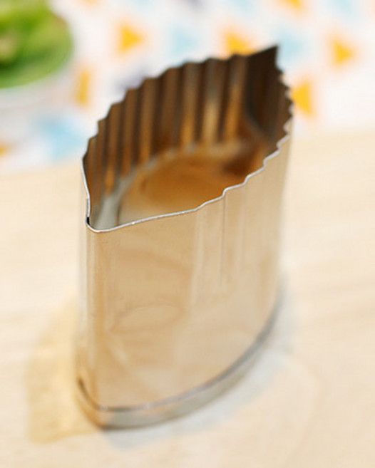 고명틀 나뭇잎B(특대) 송편 화과자 장식, 1개