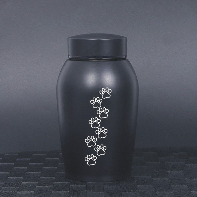 반려동물 진공유골함 스테인리스 유골함 애완동물 화장 메모리얼 보틀, T.타입 -대형, 1개