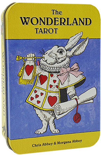 [틴케이스] 원더랜드 타로카드 Wonderland Tarot Tin [한글해설서 증정] 직수입정품, 1개