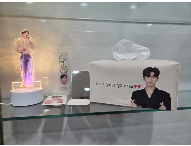 임영웅굿즈 실속세트(무드등+각티슈커버+손거울+키링) 효도선물 연말선물 신년선물, 실속세트, 실속세트