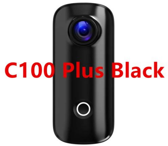 액션캠 SJCAM C100 플러스 액션 카메라 4K 30M 방수 2.4G 와이파이 액션 스포츠 캠 EIS 자전거 헬멧 오토바이, 없음, 3) C100 Plus Black - Standard