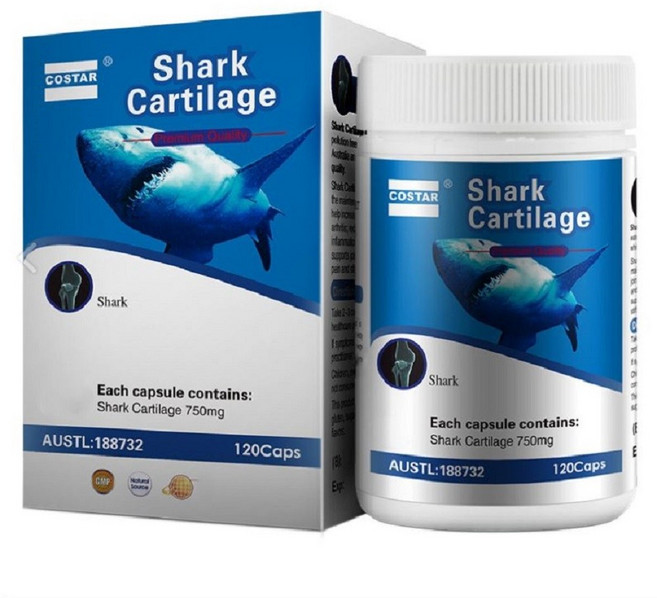 호주 코스타 상어연골 750mg 120정, 1개