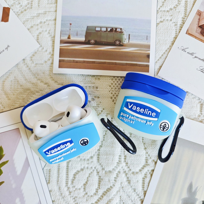 래미리아 에어팟 프로2 & 3 & 4세대 실리콘 젤리 케이스, 에어팟 3세대, 1개, 바셀린