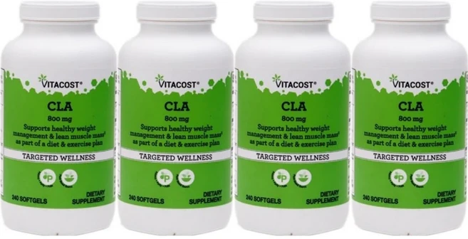 비타코스트 CLA 800mg, 4개, 240정 - 쿠팡