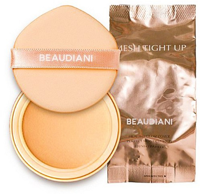 뷰디아니 메쉬 타이트 업 쿠션 파운데이션 리필 12g, 02호커버데일리, 1개