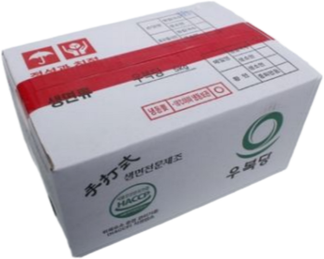 업소용 칼국수전문점 칼국수 생면 5kg, 업소용 칼국수면 (생면), 1박스