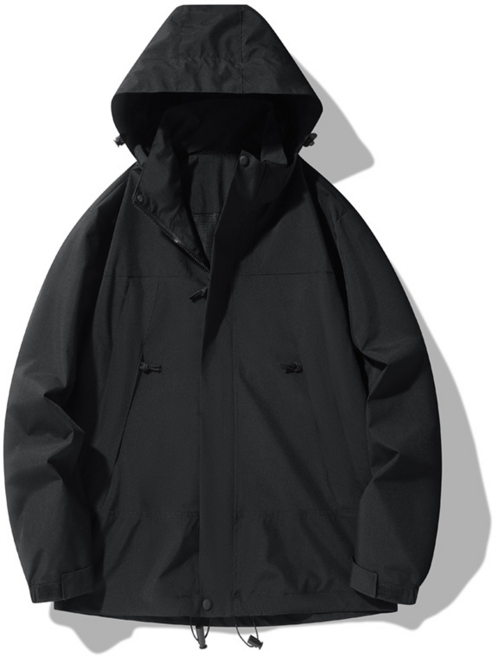 NEW 남녀 공용 후드 경량 집업 바람막이 점퍼 아웃도어 스포츠 바람막이 홑겹 방수 바람막이 캐주얼 자켓 트렌디 트레킹복 등산복