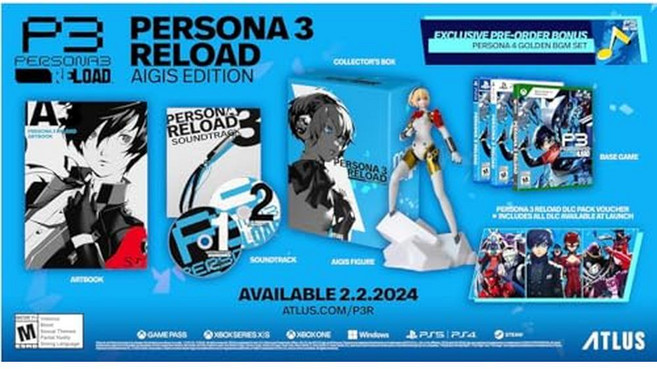 페르소나 3 리로드 PS5 콜렉터스 에디션 RPG JRPG