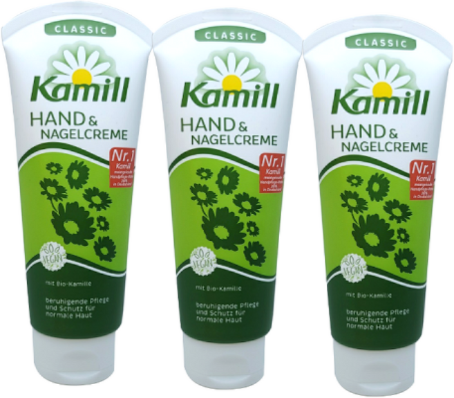 카밀 핸드네일 크림 클래식, 100ml, 3개