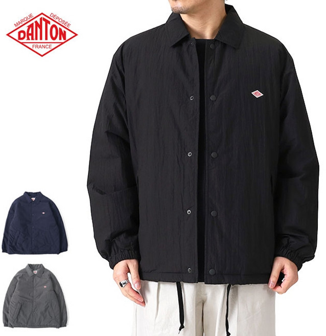 DANTON 남성용 라이트 다운 코치 재킷