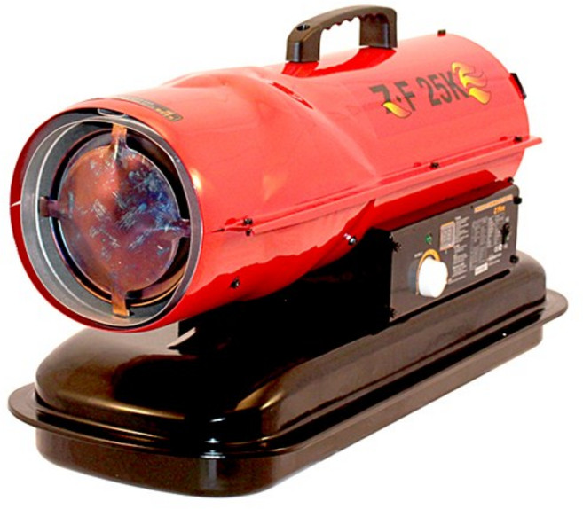 타이거킹 등유 열풍기 ZF-25K 고출력 산업용 난방기