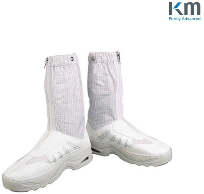 공장 작업장 실험실 크린룸 착화감좋은 부츠형 방진화 건설현장 발편한기능화 창고