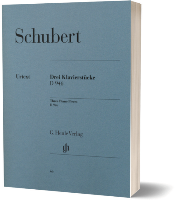 헨레 슈베르트 3개의 피아노 작품집 D 946 [HN 66] 헨레 악보 악보집