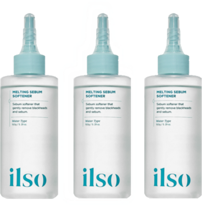 일소 슈퍼 멜팅 세범 소프트너 피지 클리너, 150g, 3개