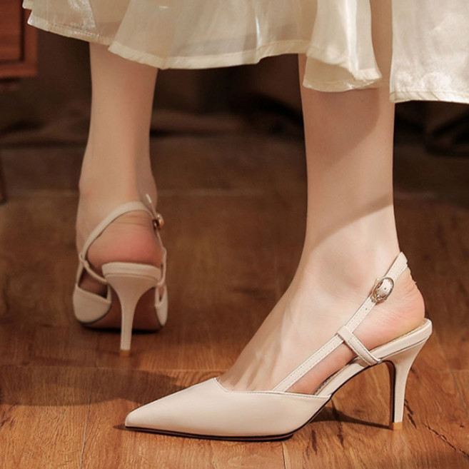 도나샵 하이힐 슬링백 스틸레토 여성구두 sk-40730