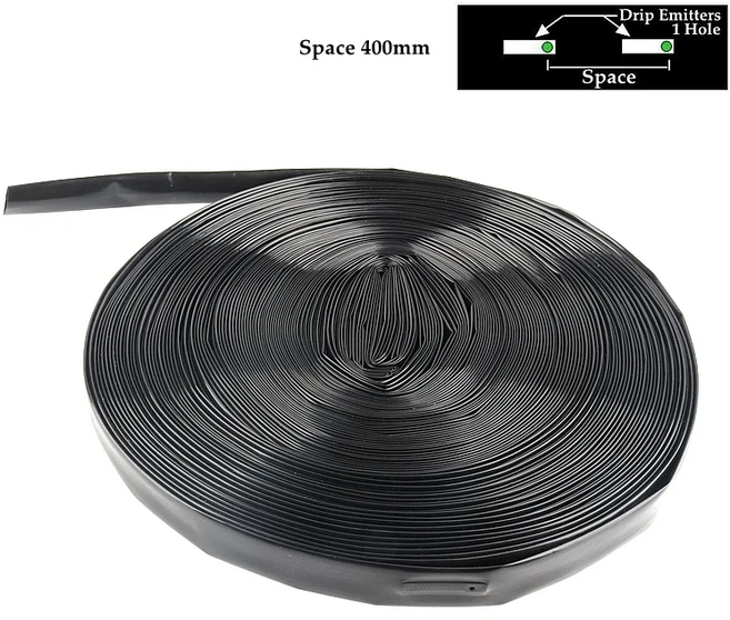20/50/100M 16MM 마이크로 정원 1 담그는 급수 파이프 홀 냄비 호스 테이프 커넥터가있는 꽃 관개 드립 온실, [01] 16mm, [02] 50m, 01 20m, 05 space 40cm_02 20m_01 16mm, space 40cm