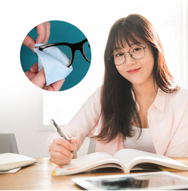 원여사 국내제조 김서림방지 안경닦이 1+1개 개별포장