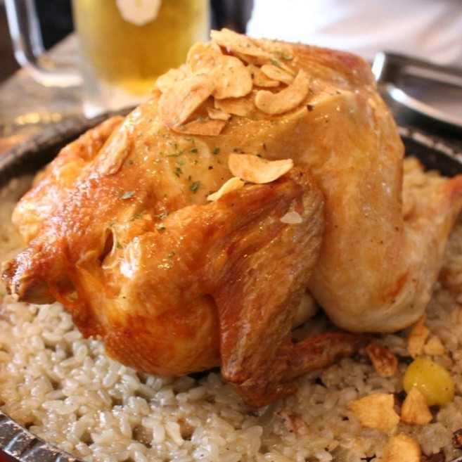 삼백치킨 오븐구이 2마리 세트, 통마리 550g x2마리