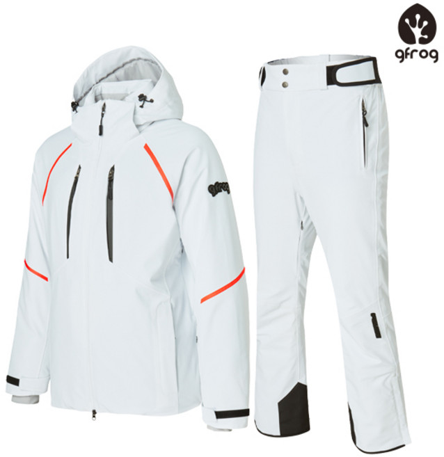 지프로그 스키복 무브먼트 브리튼 세트 화이트