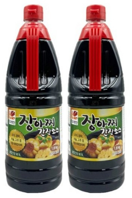 뚜레반 장아찌 간장소스, 1.8kg, 4개