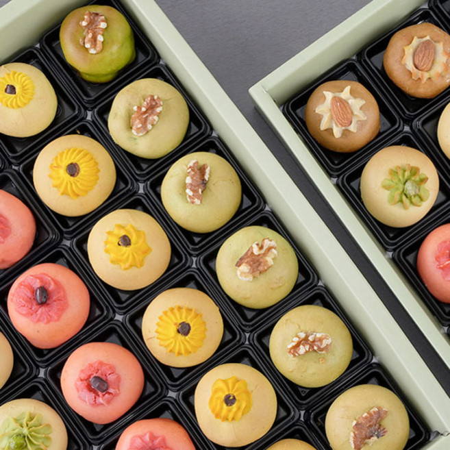 전통과자 만주 만쥬 15구 고급선물세트 새해 설날 추석 명절 상견례 답례품 한과선물세트, 15개, 40g