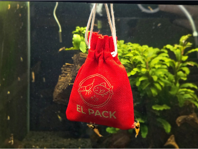 엘팩(ELPACK) / 어항 활성팩 / 폭번팩 / 관상용새우 열대어, 1개, 레드