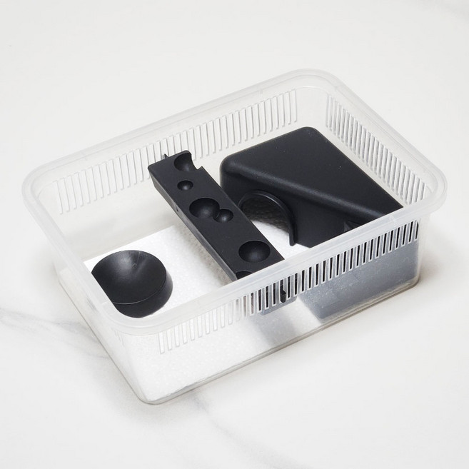 꼬망구 도마뱀 치즈 은신처 지곤 케이지 세트 사육장, 1개, 검정색