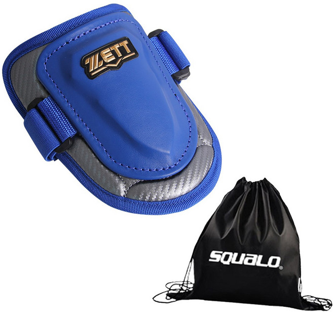 [BAGK-42] ZETT 암가드, 블루 + SQ 가방, 1개