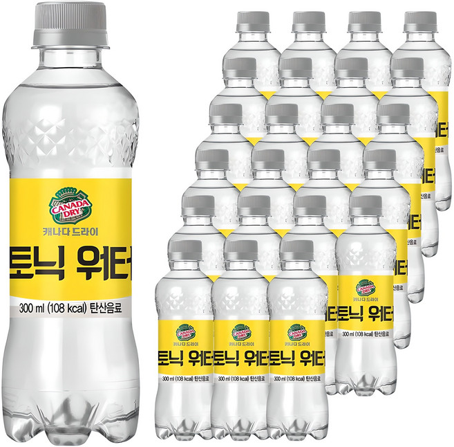 캐나다드라이 토닉워터, 300ml, 24개