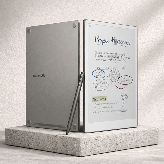 [A/S보증]리마커블 페이퍼 프로 reMarkable 마커플러스[관부가세포함], 기본, 1개, 마커플러스+보호필름