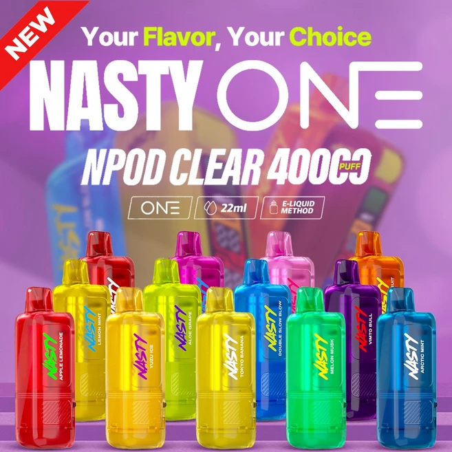 [본사정품] 네스티원 40000 엔파드 전자담배 대용량 일회용 NASTY disposable vape 22ml, [팟] 레드자몽, 1개 - 쿠팡