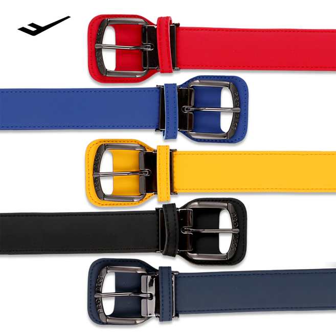 프로-스펙스 야구 벨트 허리띠 무광, 블루, 1개